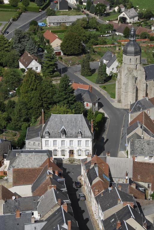 Hotel Du Berry Aigurande المظهر الخارجي الصورة