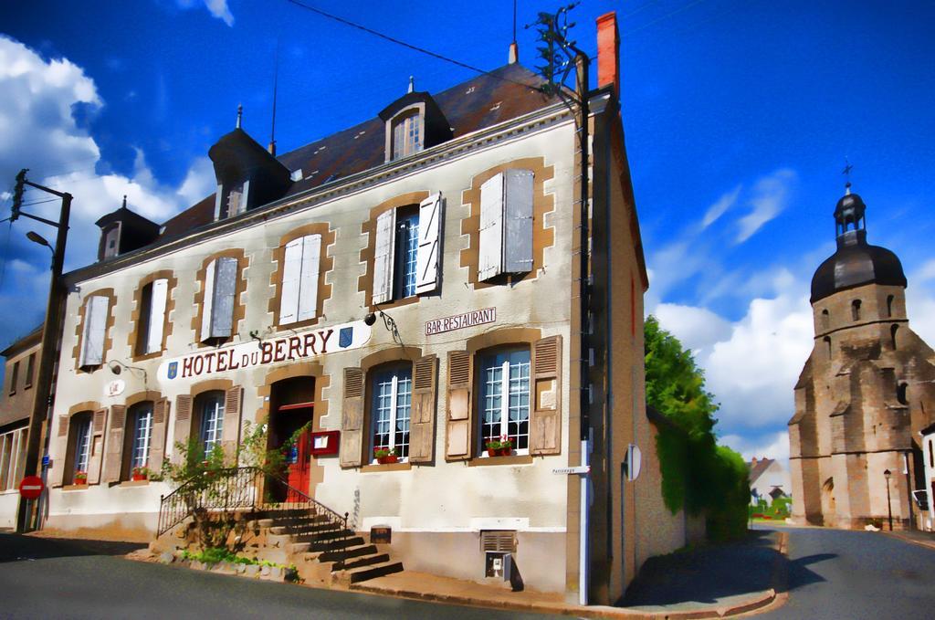 Hotel Du Berry Aigurande المظهر الخارجي الصورة